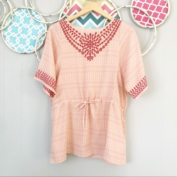 Anthropologie One September Euphemia Eyelet Tunic - Picture 3 of 5